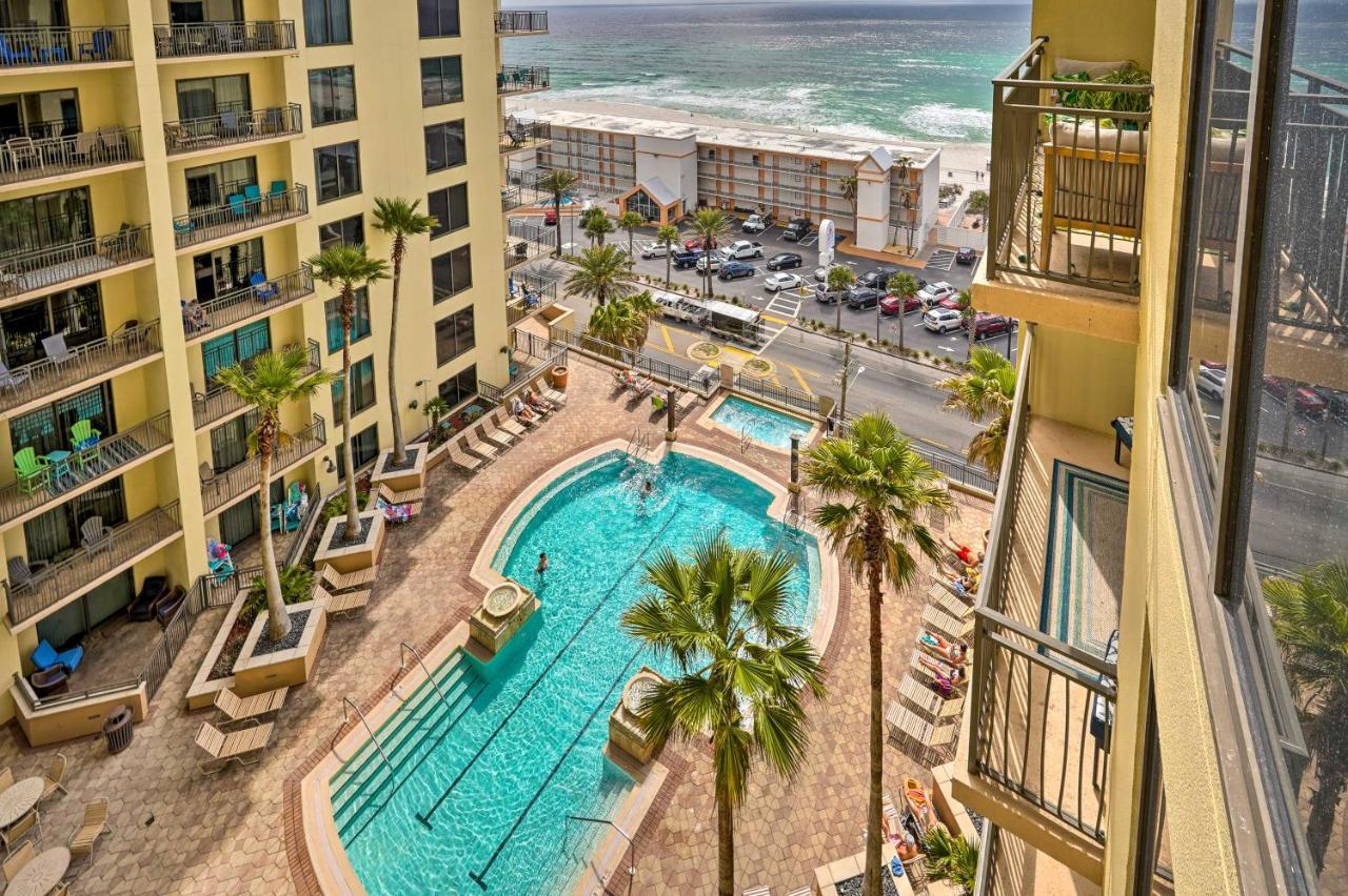 Chic Panama City Beach Condo With Pool And Gulf Views Extérieur photo