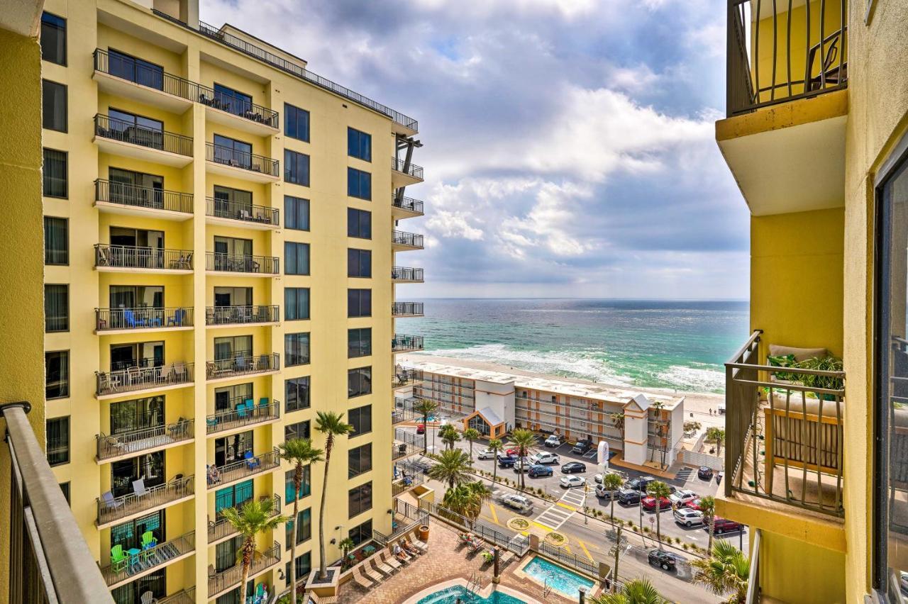 Chic Panama City Beach Condo With Pool And Gulf Views Extérieur photo