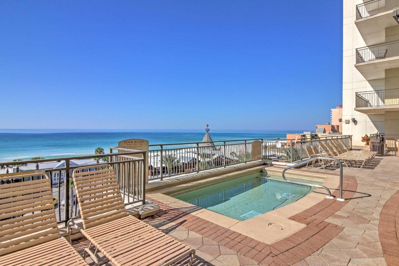 Chic Panama City Beach Condo With Pool And Gulf Views Extérieur photo